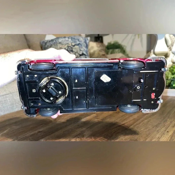 SALE 1960 VTG Photoing Car Tin Rolls Royce Convertible RARE collectible - Picture 5 of 5